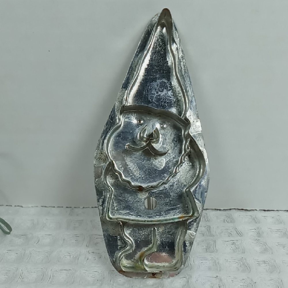 Vintage B.Cukla Santa Knome Tin Cookie Cutter